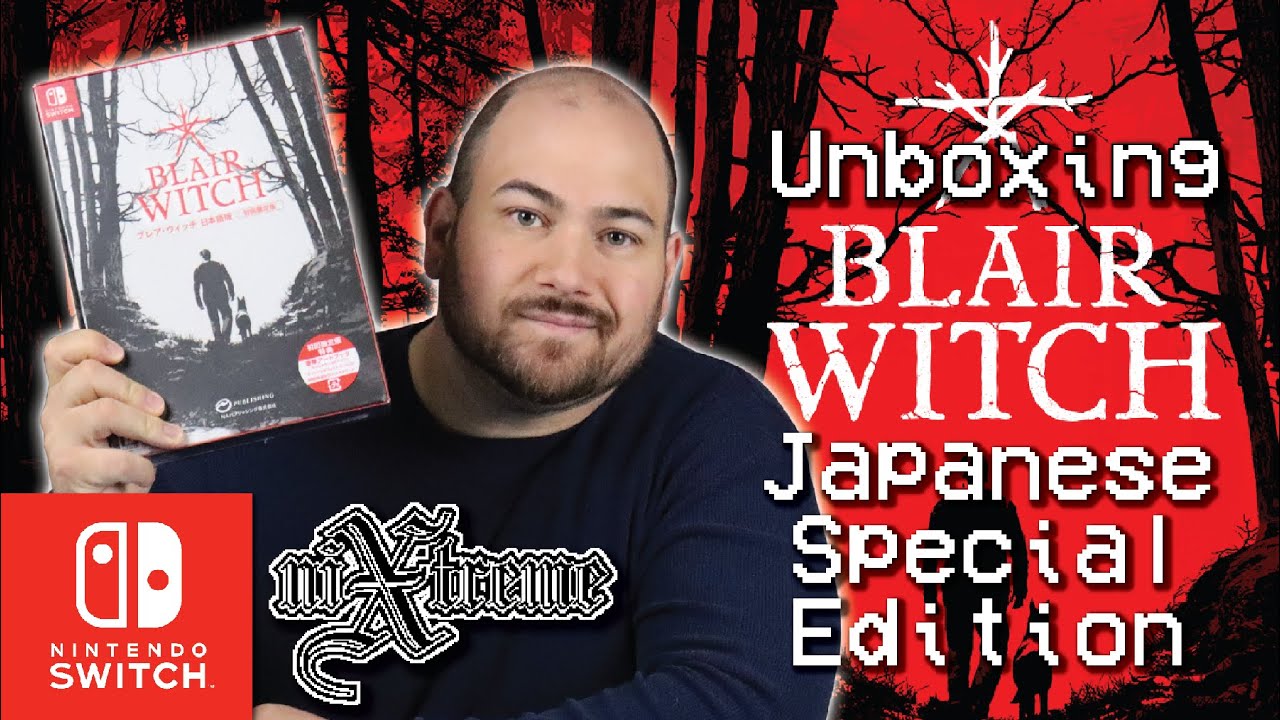 Unboxing - The Blair Witch Japanese Exclusive Import Special Edition - Nintendo Switch