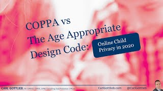 Celebrity COPPA vs The Age Appropriate Design Code Wealth