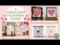 Dollar Tree High End Kirklands Dupes | 3 SIMPLE and EASY Valentines Decor Pieces