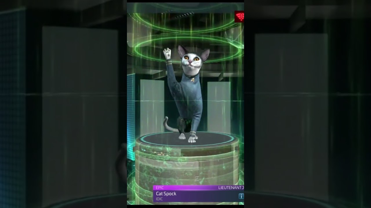 Spock, Spock and Spock - STFC Update 92 #StarTrek #Spock #Cat #StarTrekFleetCommand #STFC