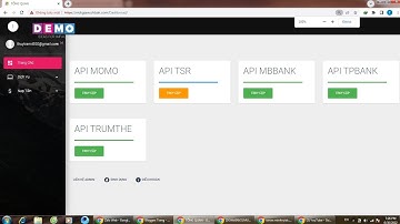 Mã nguồn bán Api qua Tk Api.Dichvudark.Com