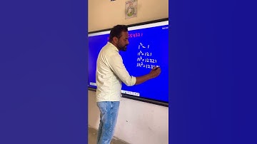 Easy Square Root Trick | Learn Square Roots in Seconds! 🔥 #maths #coolmath #mathideas