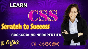 LEARN CSS | BACKGROUND PROPERTIES FOR BEGINNERS | CLASS#6 | GOLDEN ACADEMY