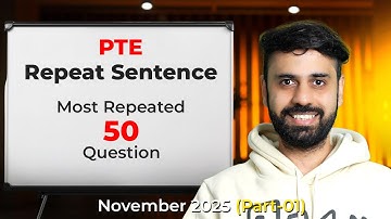 PTE Speaking Repeat Sentence | Real Exam Predictions November 2025 | VLE