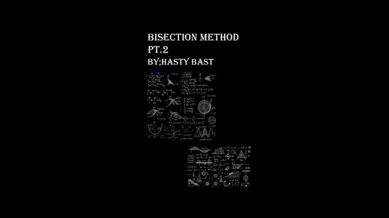 PART2 bisection method example - YouTube