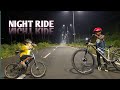  night ride   kiddies scoop  mtb riding kids