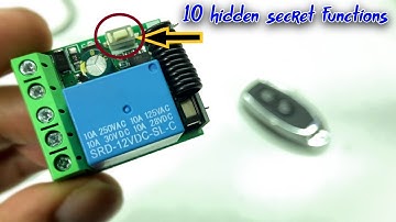 RF 433MHz Transmitter and Receiver Remote Control 12V DC 1 Channel