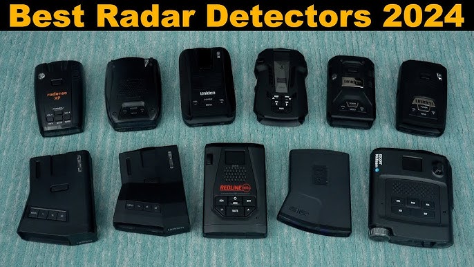 Détecteur de radar, détecteurs de radar de détection de 360 degrés  CityHighway Mode avec affichage LED pour les voitures, alerte vocale et