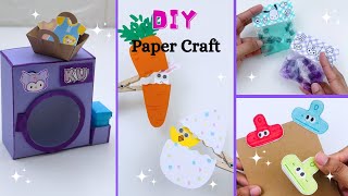 8 Easy Paper craft/ Easy craft ideas / miniature craft / how to make / DIY / school project #craft