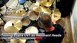 Testing Evans UV1 as Resonant Heads