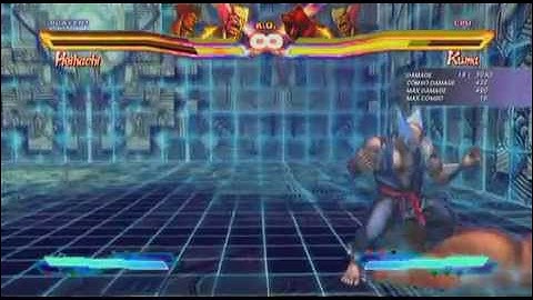Street Fighter X Tekken, Heihachi combo video