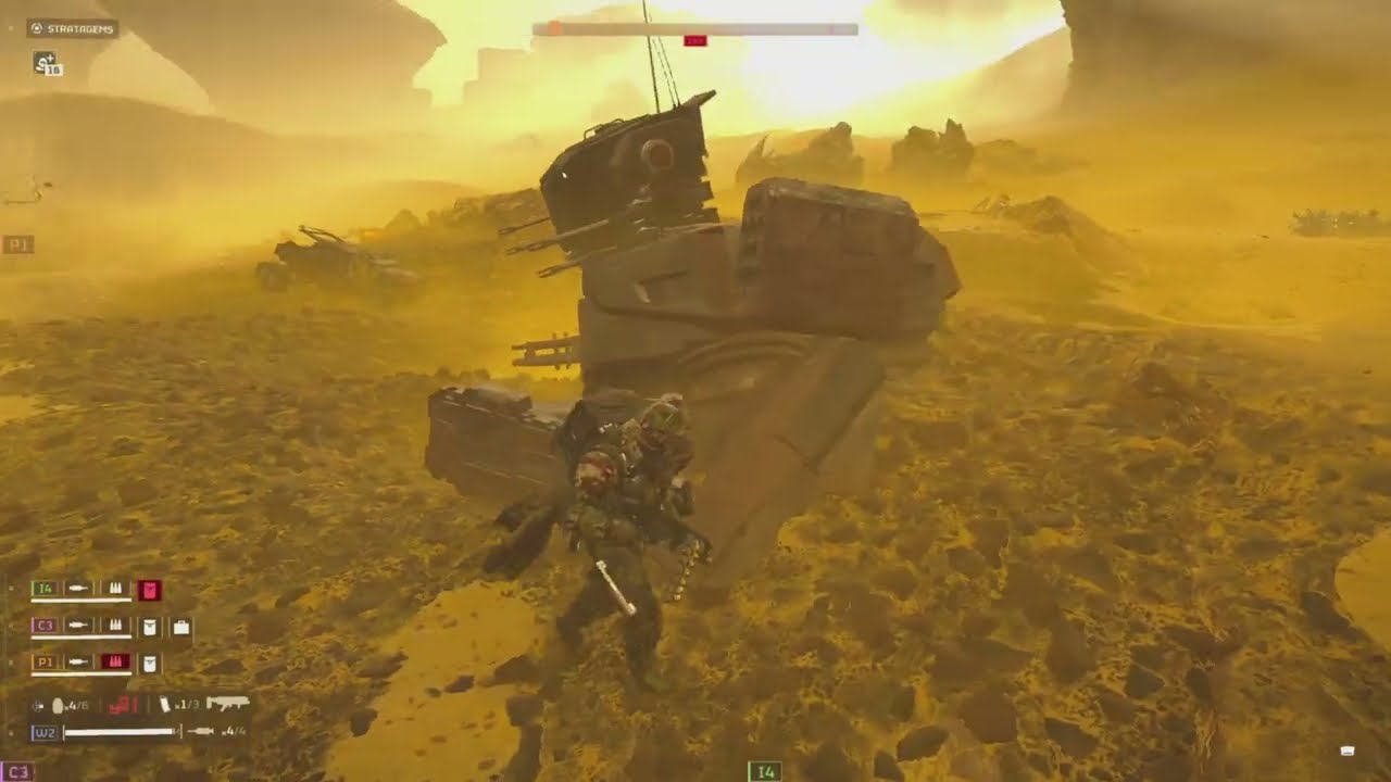 Helldivers Behemoth mech