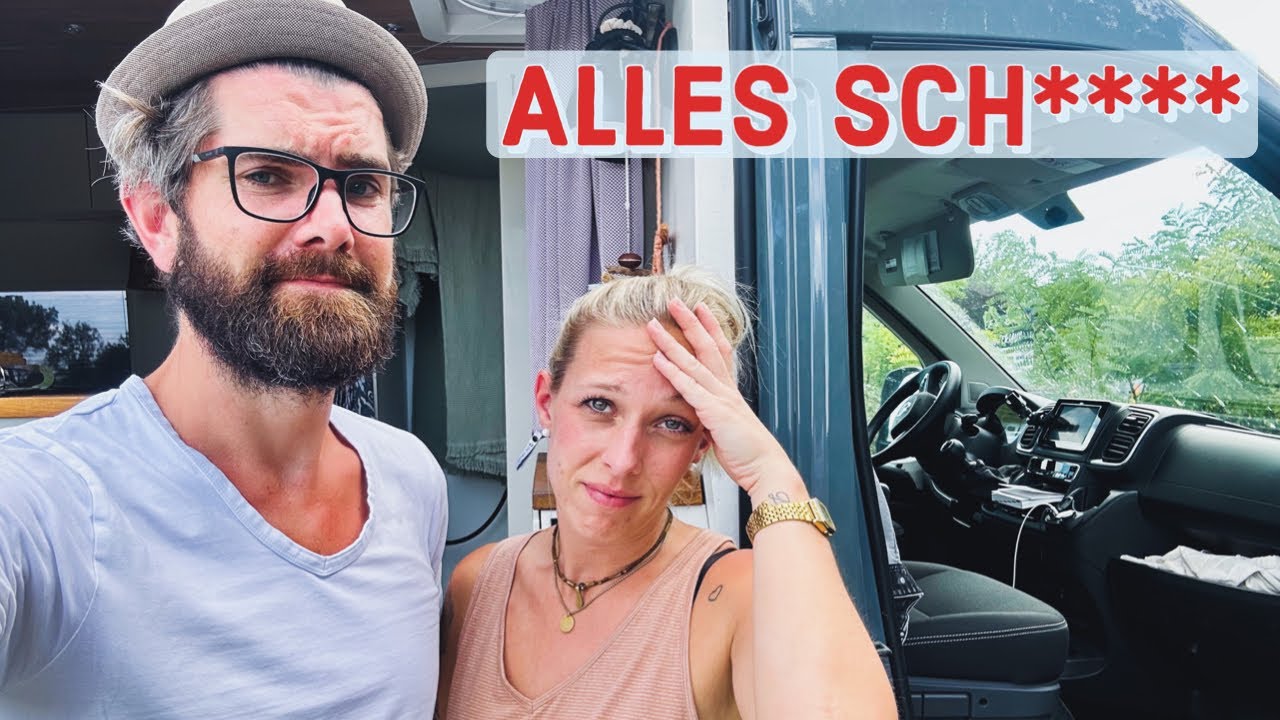Wenn Vanlife keinen Spaß macht - Frankreich