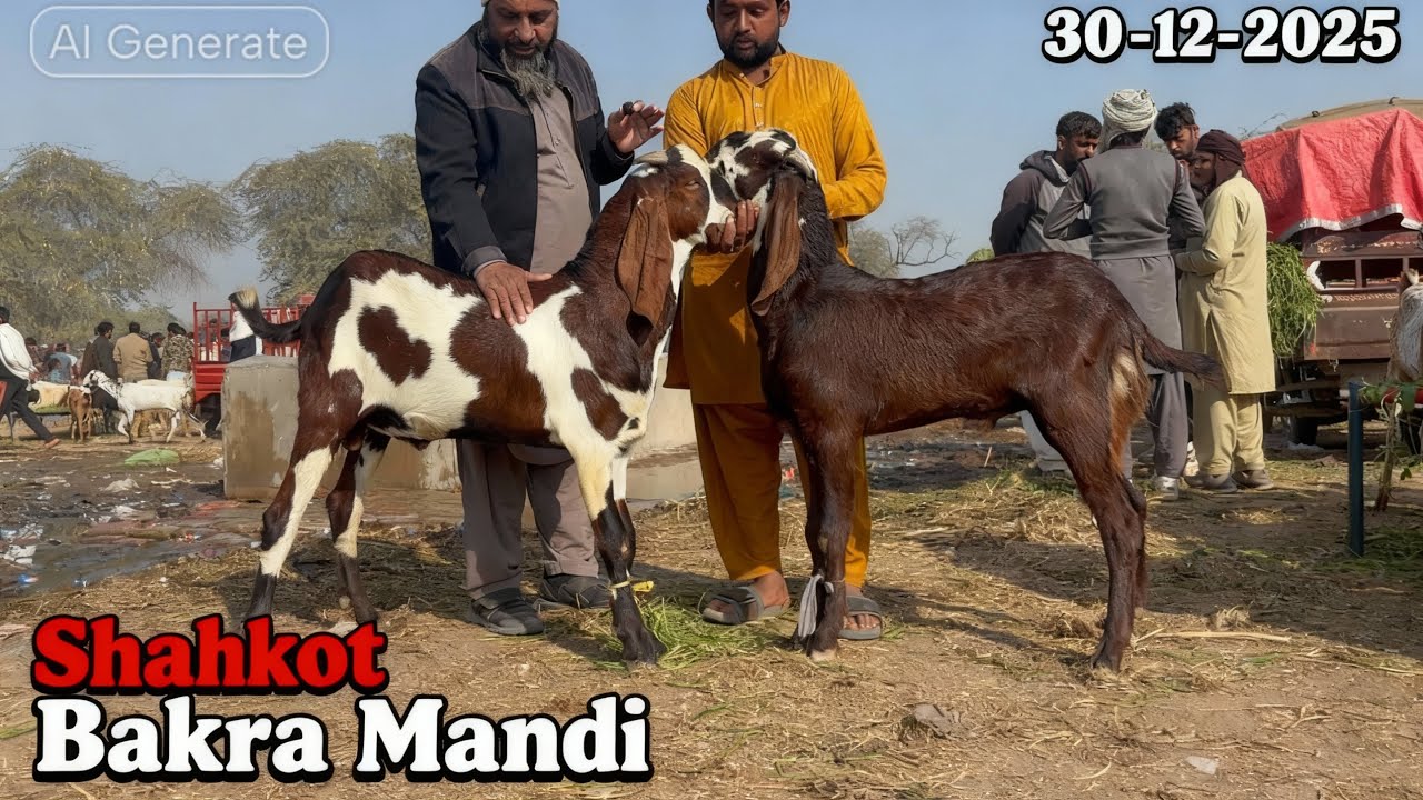 Посетите сегодня козий рынок Шахкота | Покупка жертвенных животных в 2026 году | 03006531106