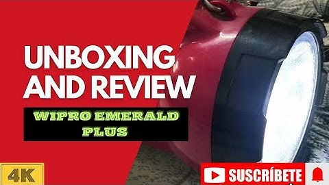 wipro emerald plus rechargeable emergency light #viralvideo #wipro 😱