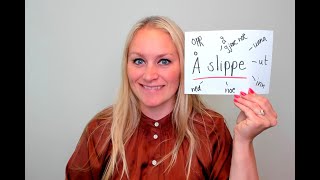 Video 869 Bruk av verbet Å SLIPPE