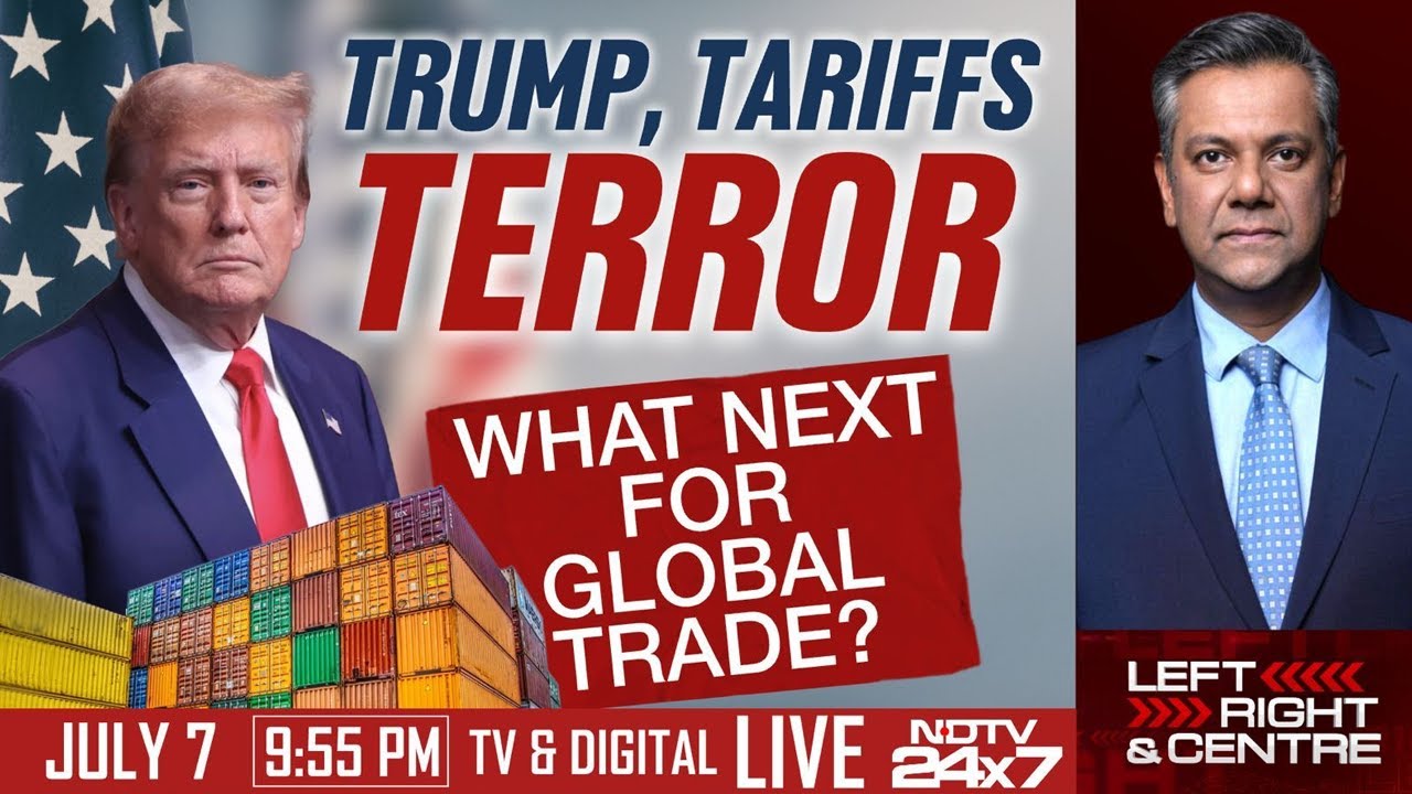 Trump Tarrif News | Trump, Tariffs, Terror | What Next For Global Trade? | Left, Right And Centre