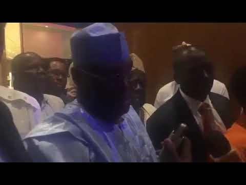 Atiku Walks Out On PresidentialDebate2019 After Buhari's Absence [WATCH VIDEO]