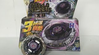 Con quay (Beyblade Metal Fury): Diablo Nemesis (hàng fake) và sàn đấu mới