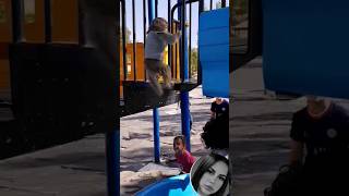 #monkey play with boys #funny #ai #attack #cute #love #samane #shortvideo