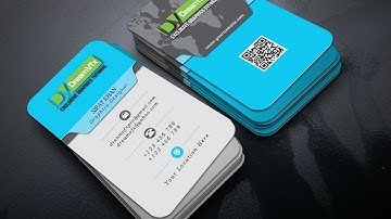 Easy Illustrator Business Card Tutorial For Beginners! | Premium Name Card Template