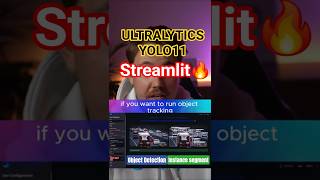 Streamlit Runs Ultralytics YOLO11 Live! 🤯⚡