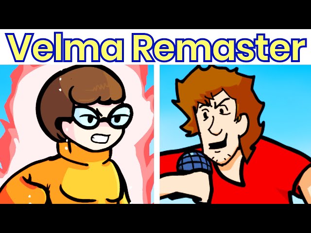 VELMA Vs SALSICHA DO SCOOBY-DOO! Velma Remaster Mod Friday Night Funkin -  Core 