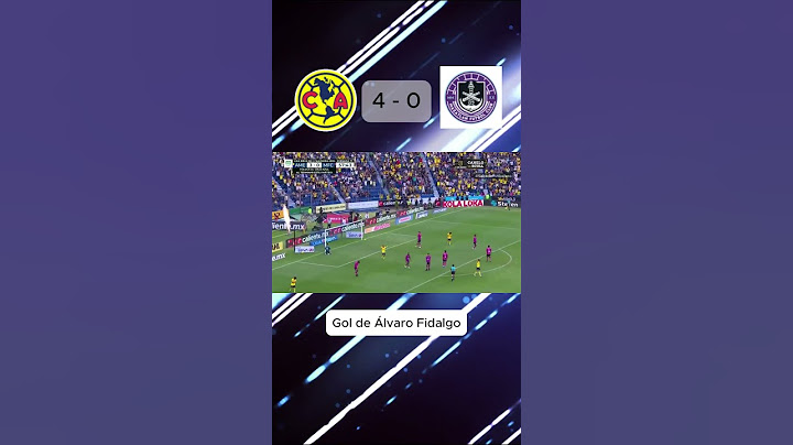 Gol de Álvaro Fidalgo  - América (4-0) Mazatlán Jornada 17 Clausura 2025