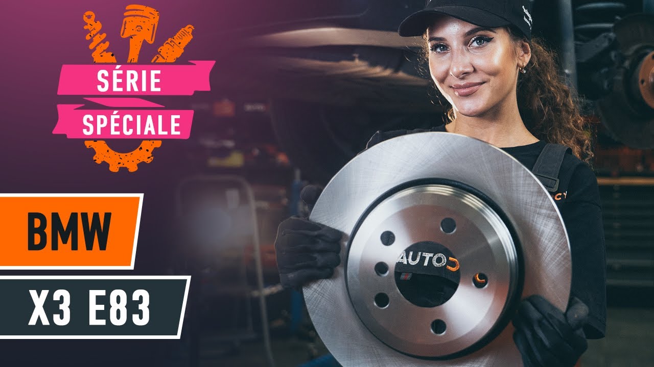 Kit Frein Arrière Pour BMW X3 (E83) - 2 Disques Ventilés 320 Mm + 4 Plaquettes + Pâte Anti-Grincement - Compatible ATE