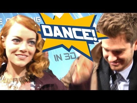 silly-dance-with-emma-stone-&-andrew-garfield!