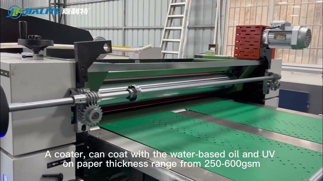 SGA1200 Autoamtic Water Based Oil Varnishing Machine with Water Dust