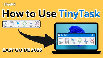 How to Use TinyTask (Step-by-Step Guide) | Automate Clicks Easily!