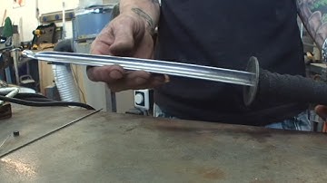 How To Make a Training Rondel Dagger - Knife Making 001- WSW