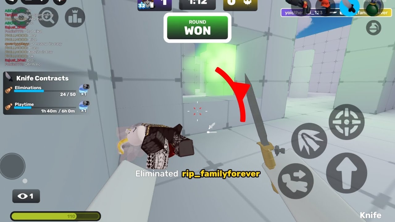 Knief Rivals I learned to play with knife in rivals #rivals#knife#knifeskins - YouTube