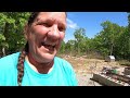 Homesteading From Raw Land | Planting a Raised Bed Garden | Finishing Trash Bin & Tool Shed