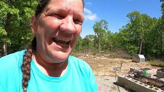 Homesteading From Raw Land | Planting a Raised Bed Garden | Finishing Trash Bin & Tool Shed