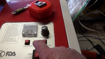 K40 Chinese Laser Cutter First Setup