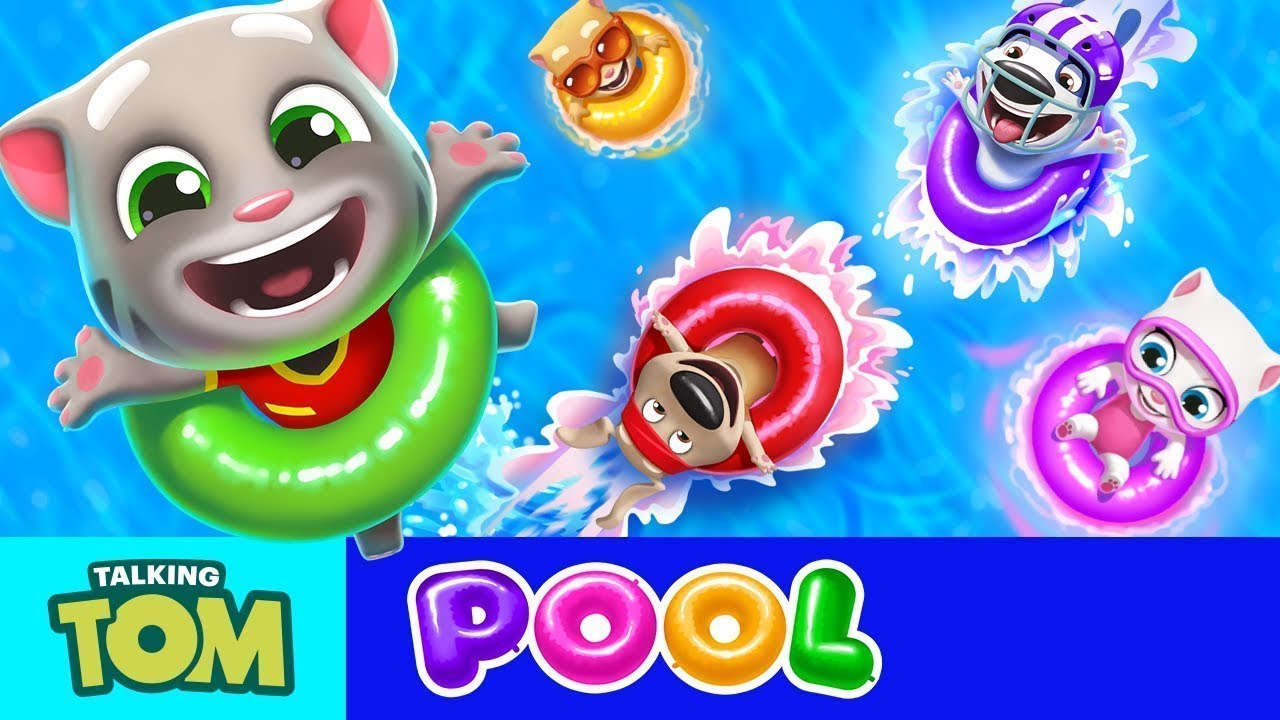 Игру том бассейн. Talking Tom Pool. Talking Tom Pool том. Talking Tom Pool 2017. Бассейн Тома игра.