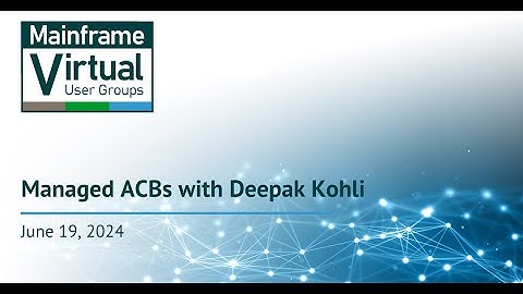 Virtual IMS User Group Meeting June 19, 2024