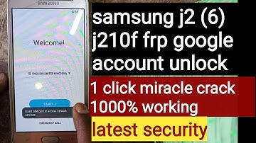 samsung j2 6 j210f frp unlock bypass miracle crack 1 click | how to unlock frp j2 6 by miracle box