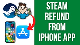How to refund games on Steam iOS mobile app screenshot 4