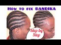 HOW TO FIX BANDIKA FOR BEGINNERS/BANDIKA STEP BY STEP