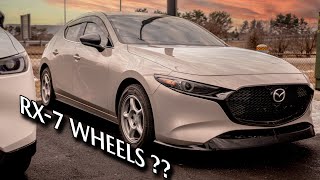 Transforming My MAZDA3 With FD RX-7 Wheels & Side Skirts! Transforming My MAZDA3 With FD RX-7 Wheels & Side Skirts!