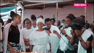 WAIMBAJI WA GOSPEL WALIPOIMBA NYIMBO KWENYE MSIBA WA MUME WA MUIMBAJI REHEMA MALEKELA