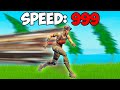Fortnite, But Your Speed Increases