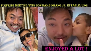 Surprise meeting with son Nambinhang Jr. in Taplejung!Enjoyed a lot ! Biswa Limbu || Mero Online TV