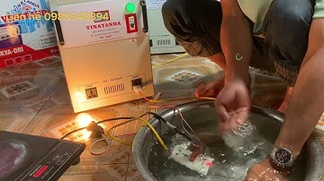 Biến áp cách ly 10kva nếu gia đình các bạn điện vào khỏe thi lắp con này sẽ rất an toàn ạ!