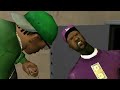 Gta San Andreas CJ kill sweet in mission "end of the line"