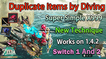 New Method! EASIEST and FASTEST Item Duplication Glitch in Tears of the Kingdom (All versions)