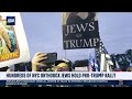 Hundreds of New York Ultra-Orthodox Jews Hold Pro-Trump Rally